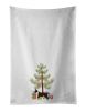 NEW American Staffordshire Terrier Christmas Tree Kitchen Towel Set of 2 White Dish Towels Decorative Bathroom Hand towel for Hand, Face, Hair, Yoga,
