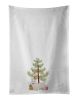 NEW Glen of Imal Christmas Tree Kitchen Towel Set of 2 White Dish Towels Decorative Bathroom Hand towel for Hand, Face, Hair, Yoga, Tea, Dishcloth, 19