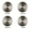 12pc Stainless Steel & Glass Spice Shakers - Premium Kitchen Essentials for Salt, Pepper & MSG, Modern Design for Indoor BBQs & Picnics, Durable Utens